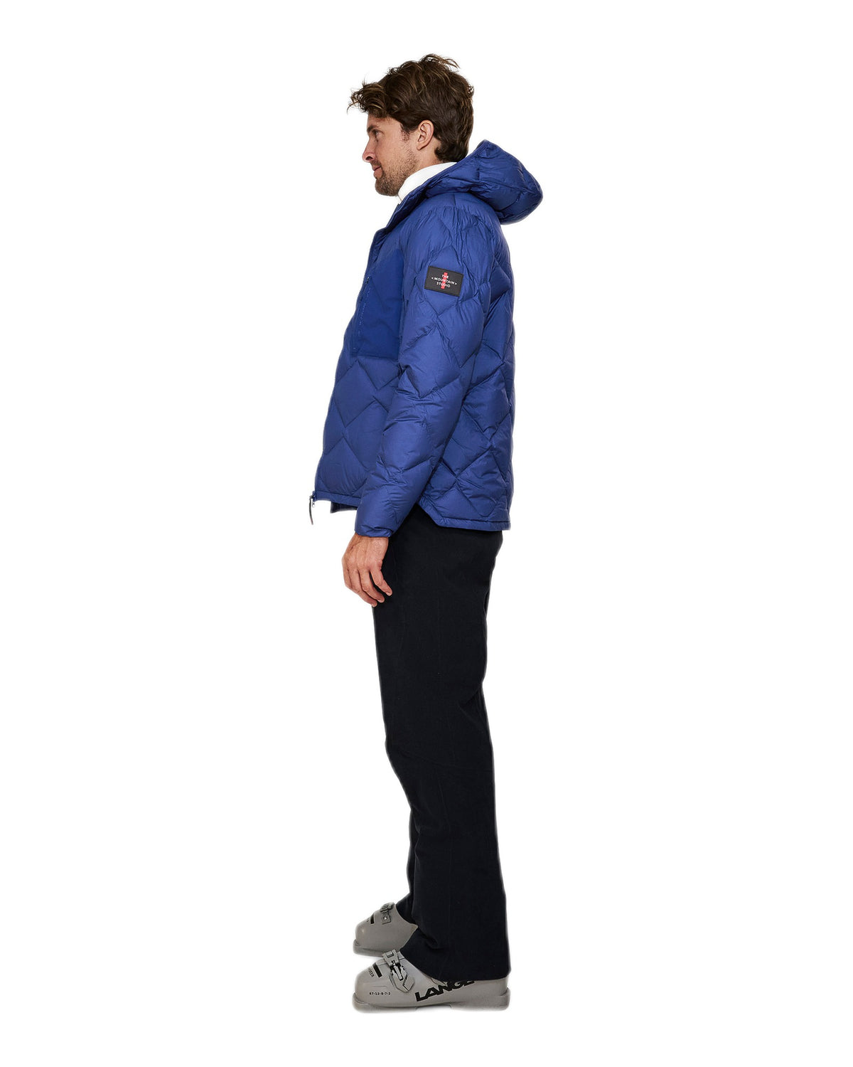 The Mountain Studio D-7 UL Herren-Daunenjacke – Almond Milk Off-White Bild 11