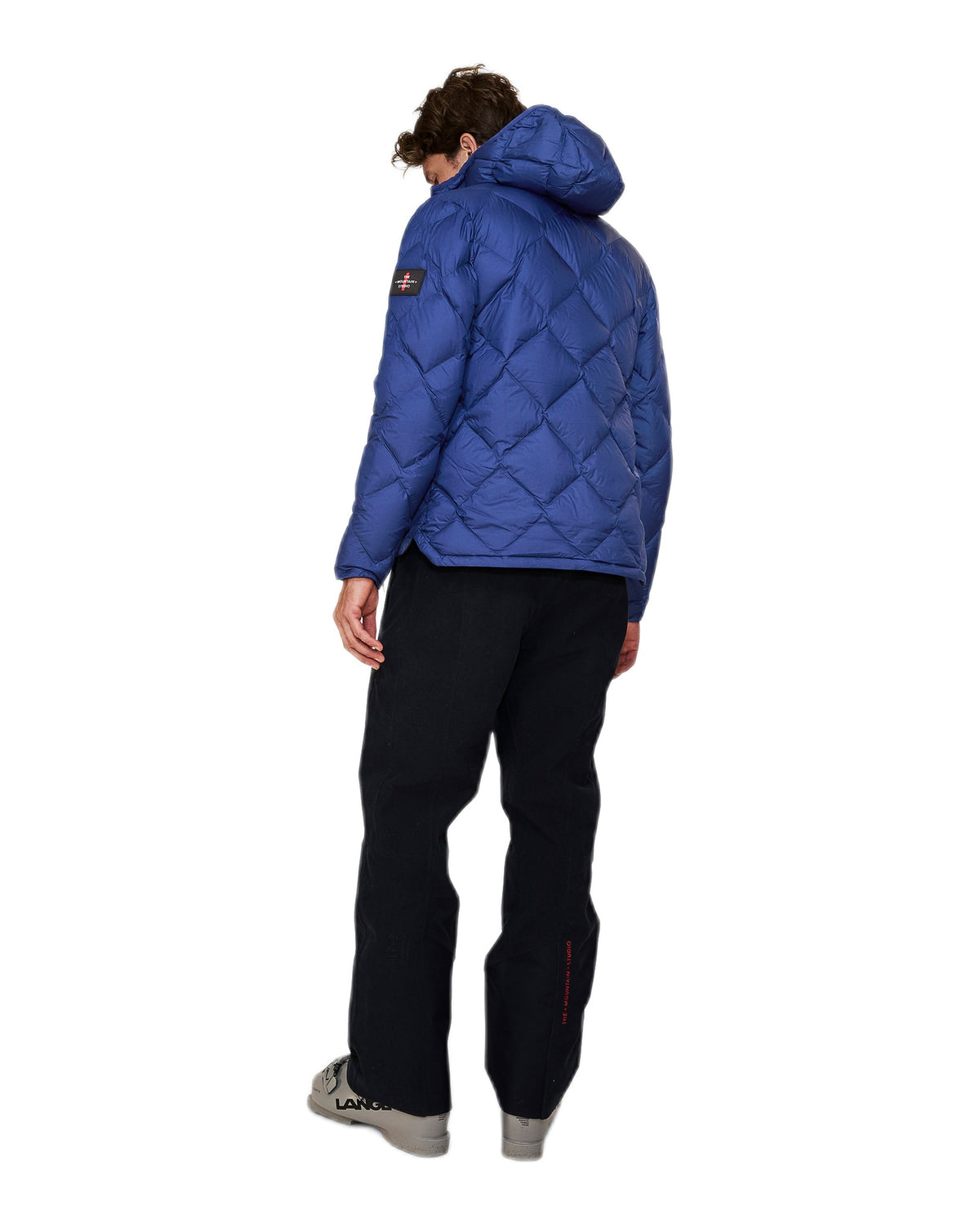 The Mountain Studio D-7 UL Herren-Daunenjacke – Almond Milk Off-White Bild 12