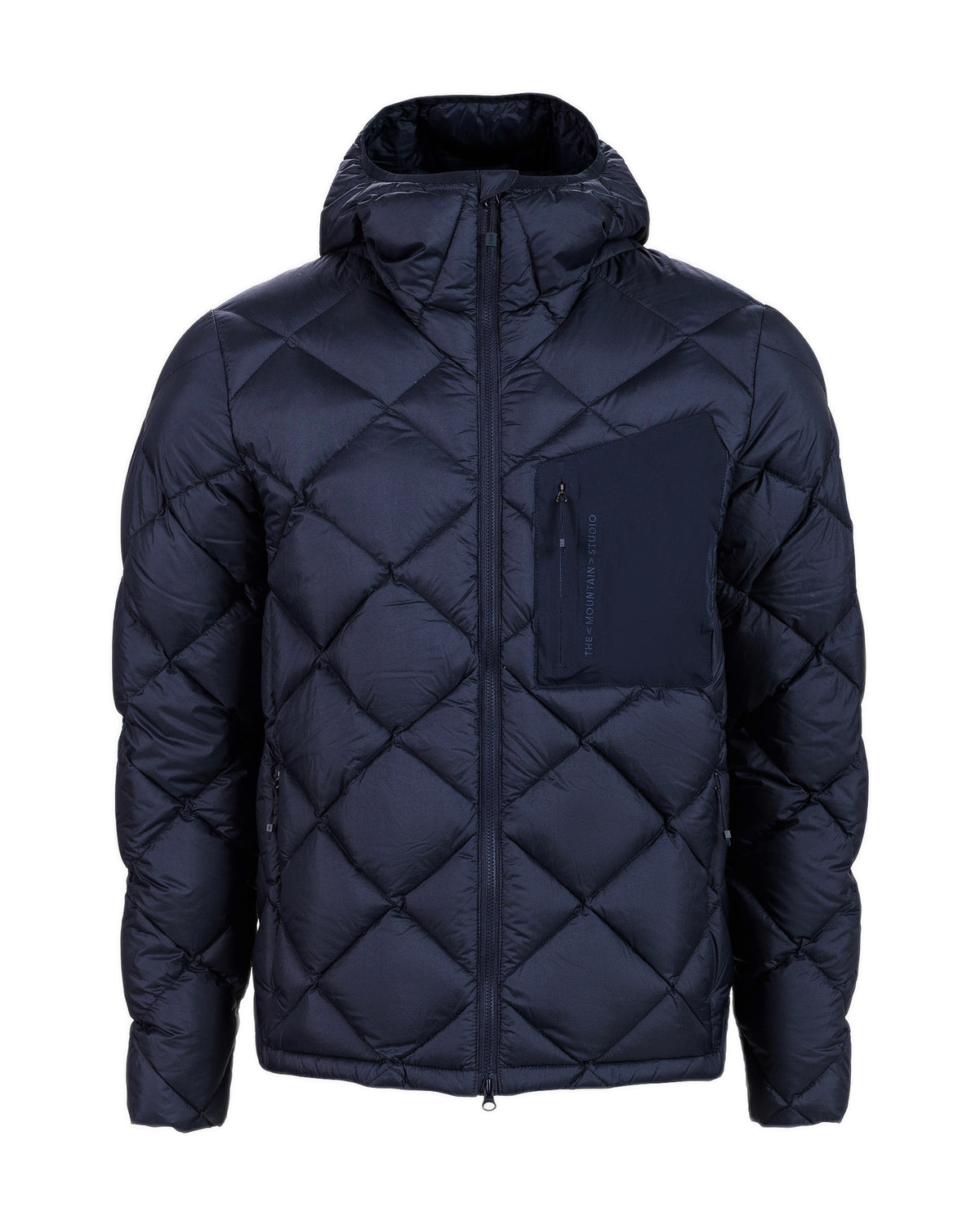 The Mountain Studio D-7 UL Herren-Daunenjacke – Almond Milk Off-White Bild 2