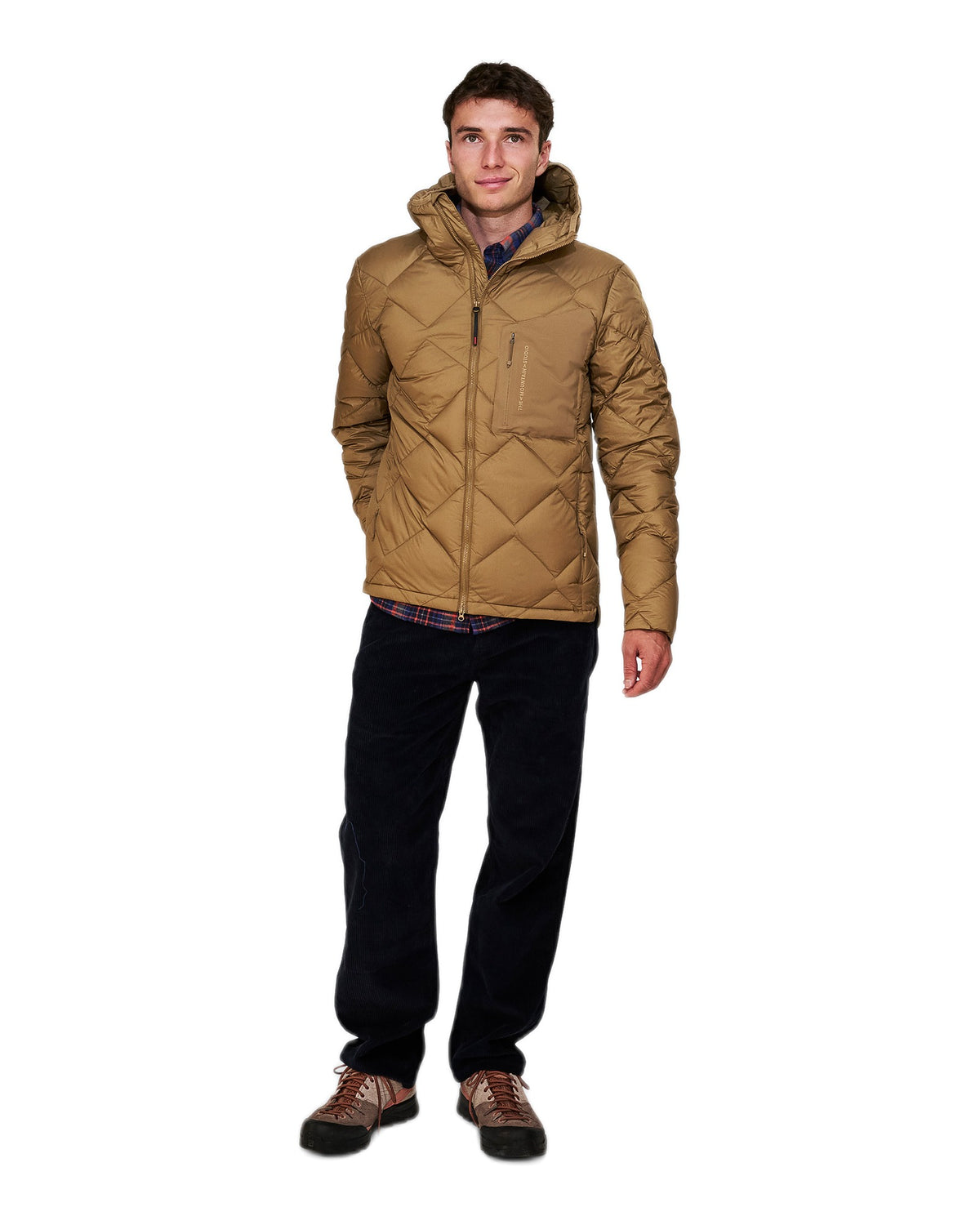 The Mountain Studio D-7 UL Pertex Ultralight Herren-Daunenjacke mit Kapuze - THE MOUNTAIN STUDIO - MEINFREUDENHAUS