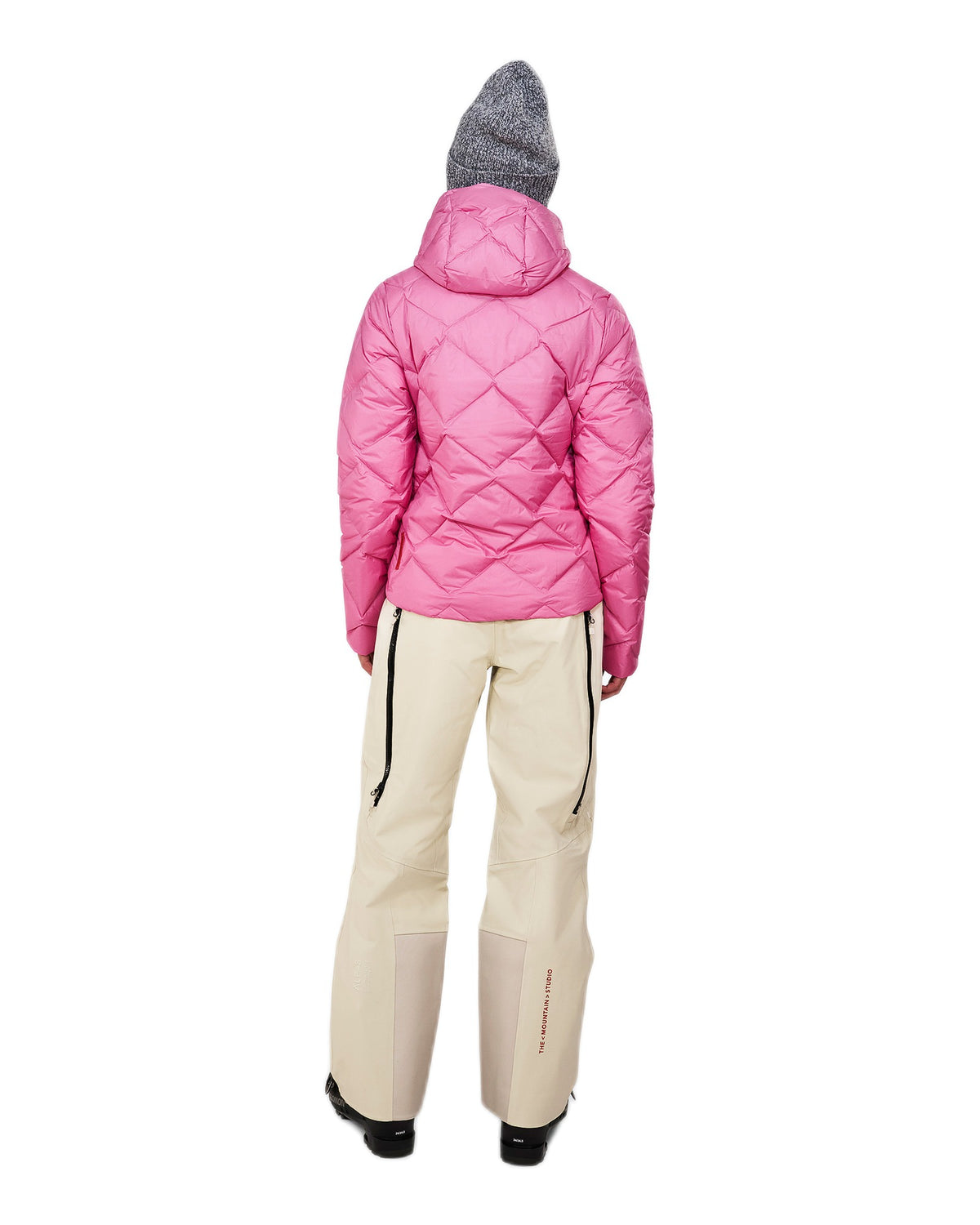 The Mountain Studio D-9 WUL Damen-Daunenjacke – Ice Water - THE MOUNTAIN STUDIO - MEINFREUDENHAUS