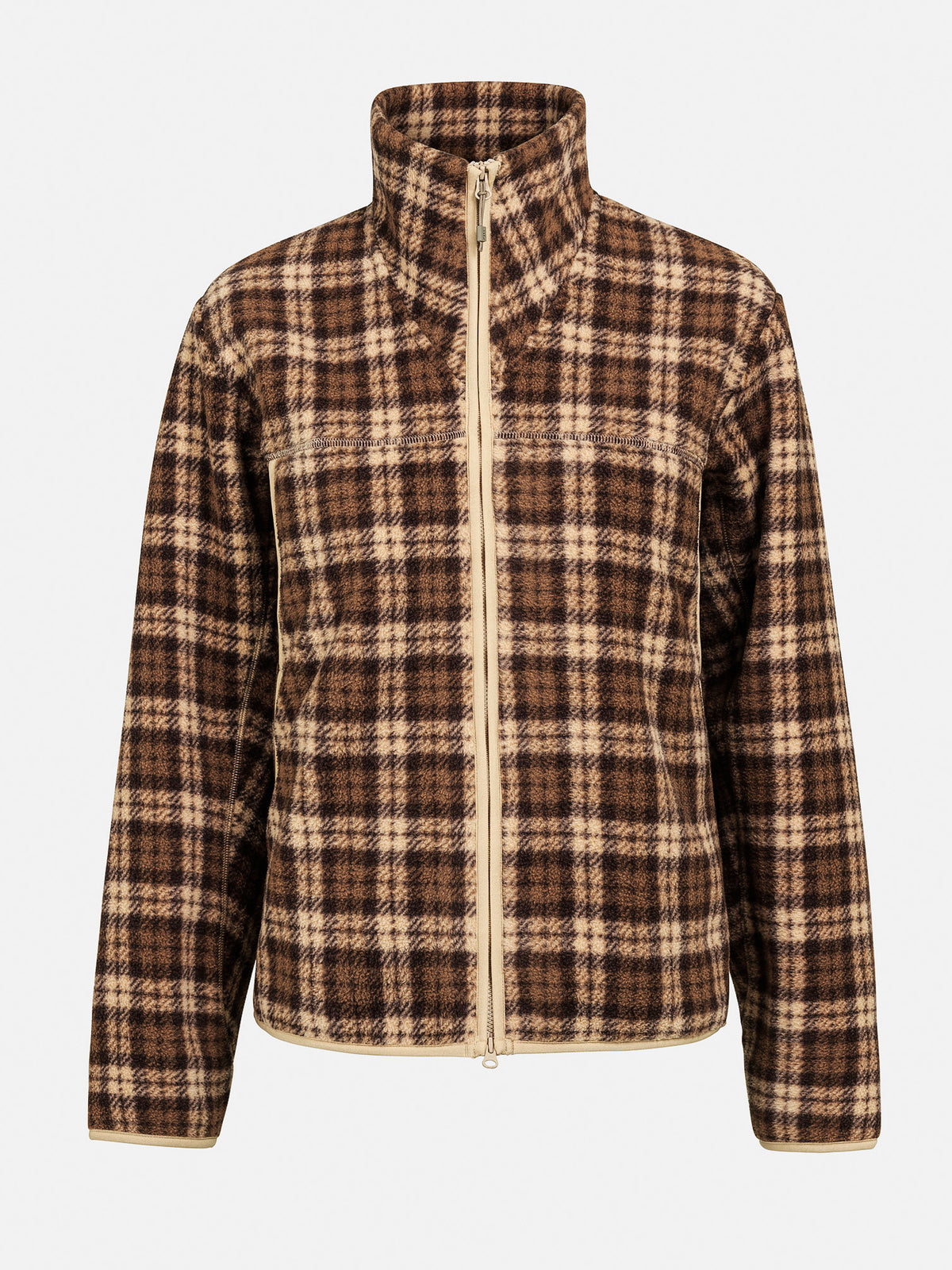 The Mountain Studio E-9 W Midlayer Damen braun braun Bild 1