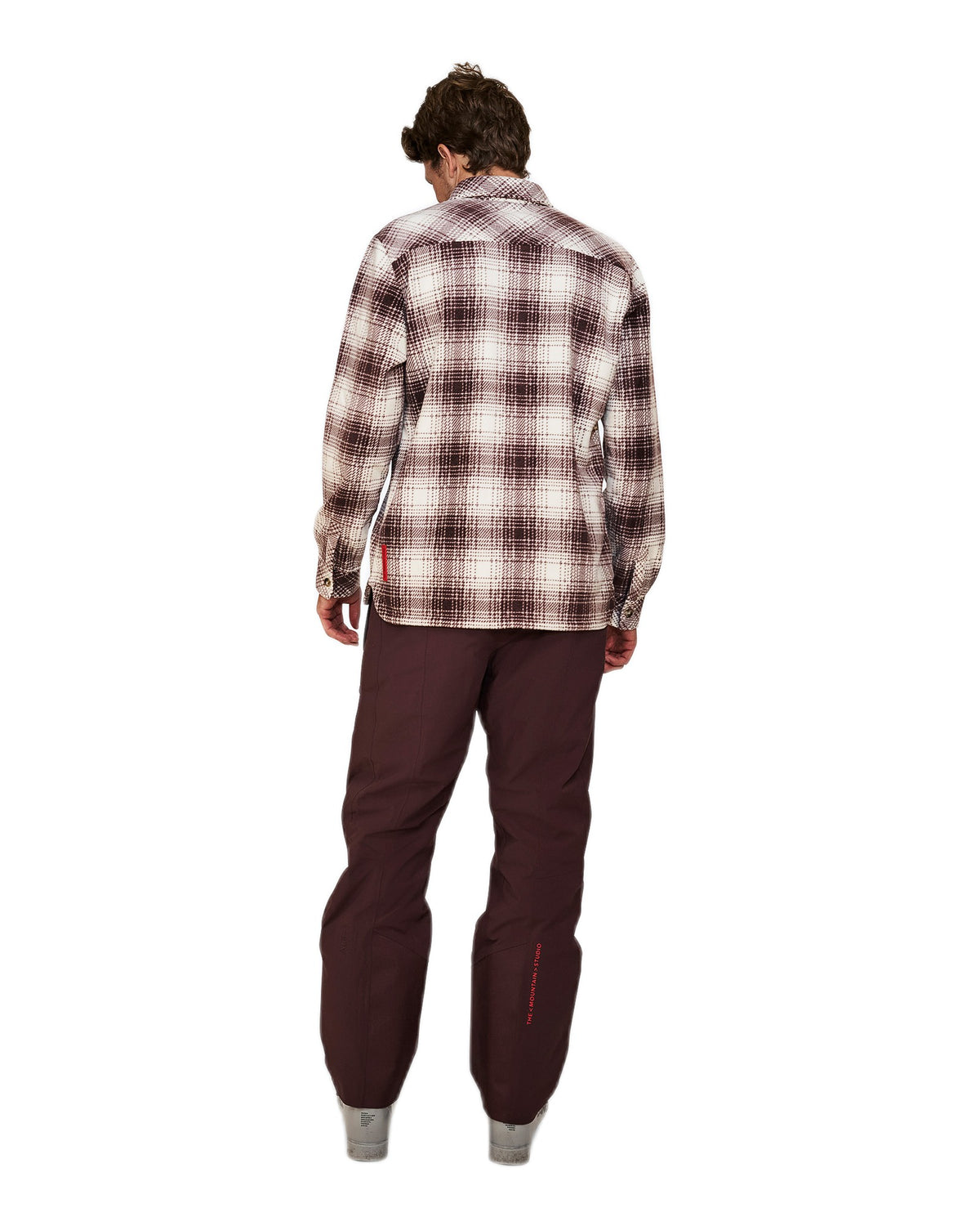 The Mountain Studio G-12 Herren-Fleecehemd – Fudge-Almond Milk hellbraun Bild 2