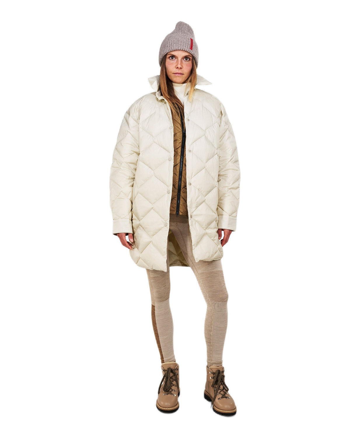 The Mountain Studio G-14 WUL Damen-Hemdjacke – Delicioso Brown braun Bild 7