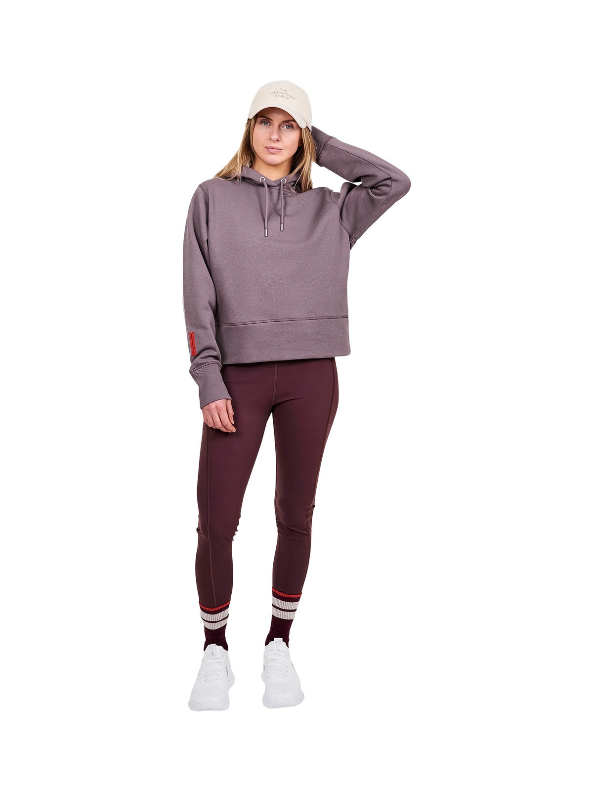 The Mountain Studio H-8 W Hood Damen beige beige Bild 6