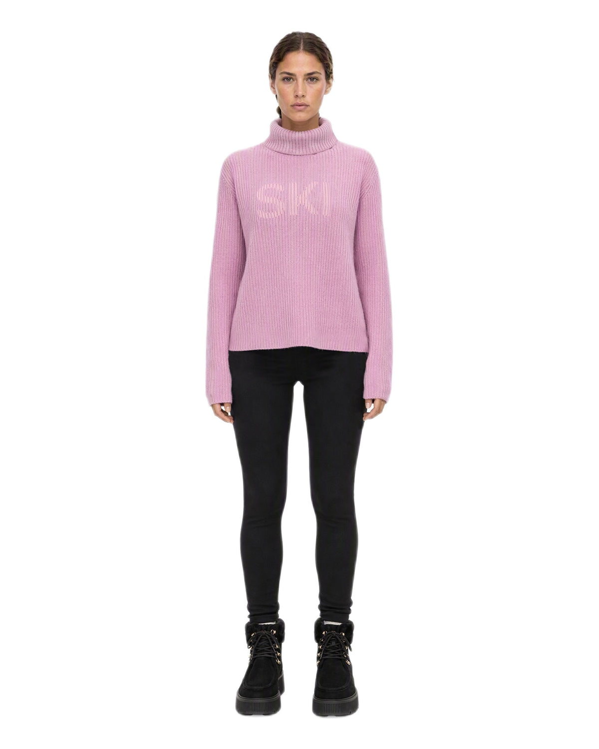 The Mountain Studio K-16 W Damen-Rollkragenpullover – Brindle - THE MOUNTAIN STUDIO - MEINFREUDENHAUS