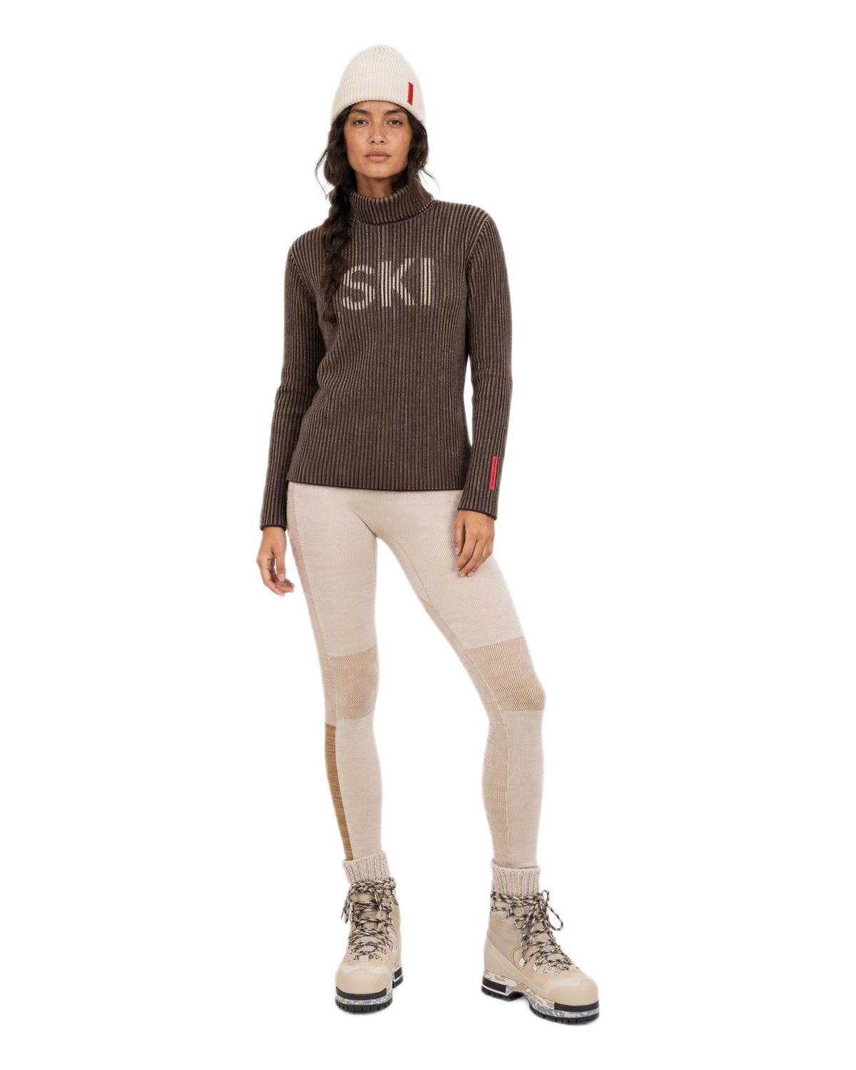 The Mountain Studio K-16 W Damen-Rollkragenpullover – Brindle - THE MOUNTAIN STUDIO - MEINFREUDENHAUS