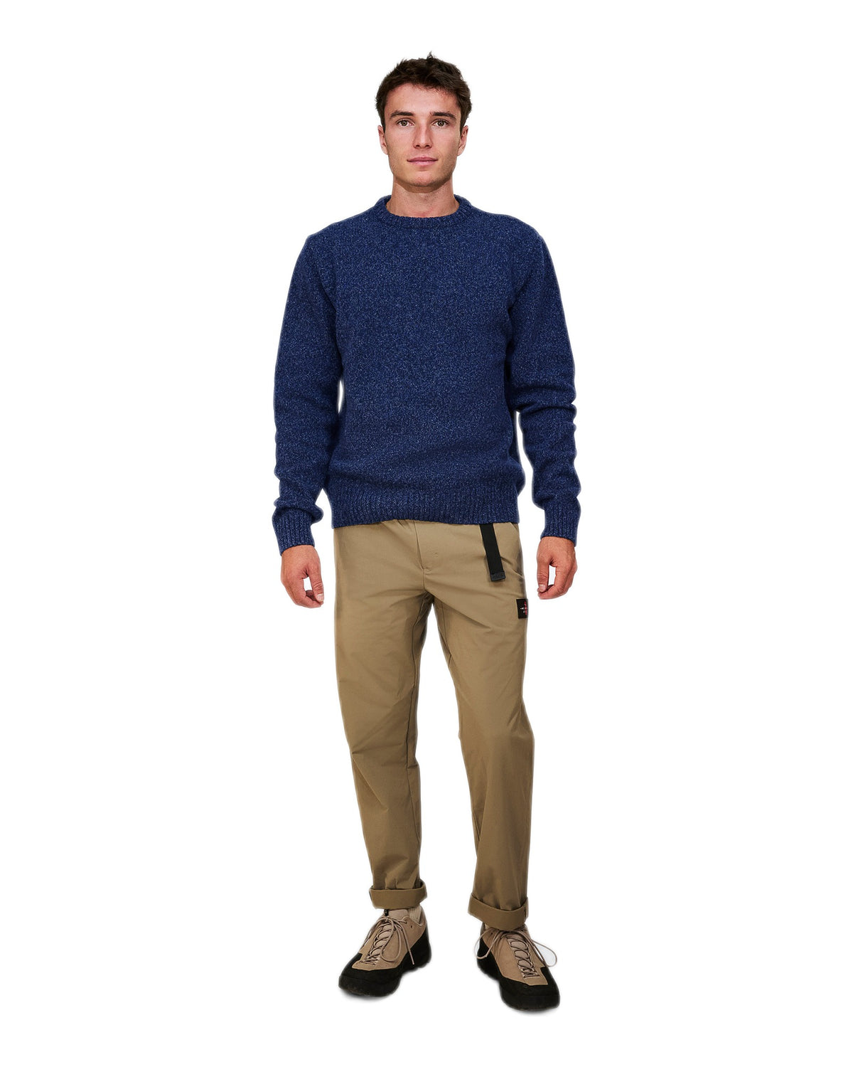 The Mountain Studio K-21 Herrenpullover – Grey Melange grau Bild 5