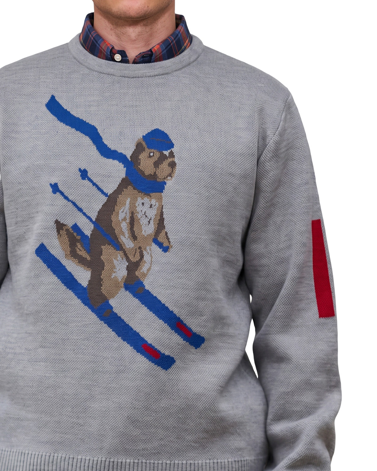 The Mountain Studio K-3 M Marmotte Damenpullover – Grey Melange - THE MOUNTAIN STUDIO - MEINFREUDENHAUS