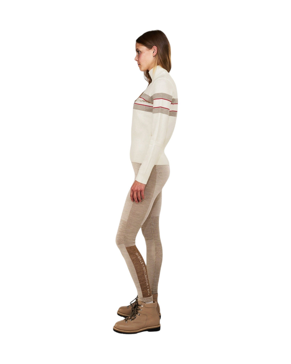 The Mountain Studio K-8 W Damenpullover Off-White Bild 4