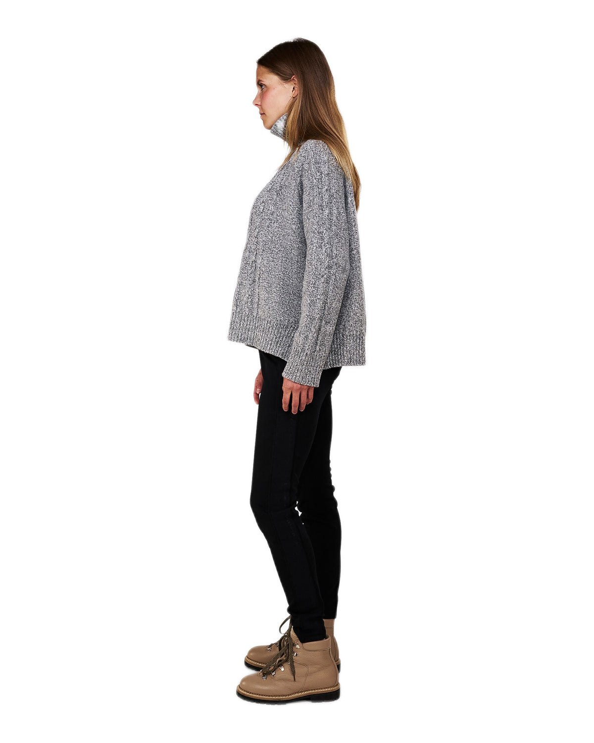 The Mountain Studio K-9 W Damen-Rollkragenpullover – Bellweather Blue - THE MOUNTAIN STUDIO - MEINFREUDENHAUS