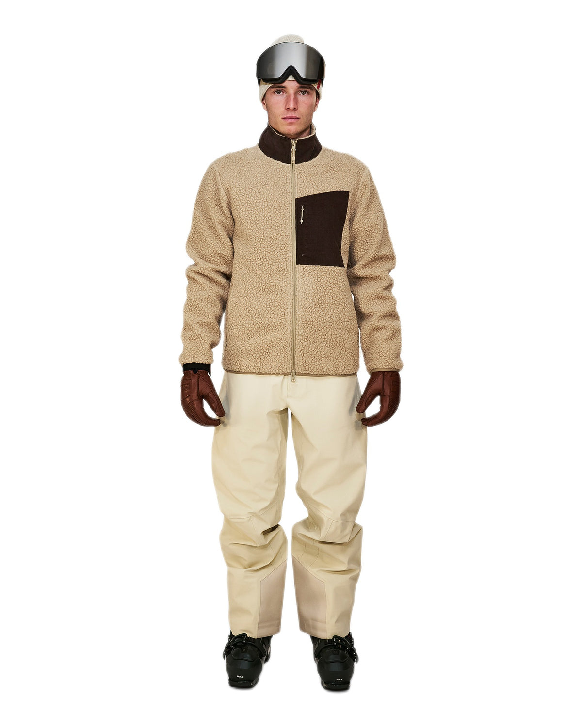 The Mountain Studio M-11 C Herren-Fleecejacke – Kelp - THE MOUNTAIN STUDIO - MEINFREUDENHAUS