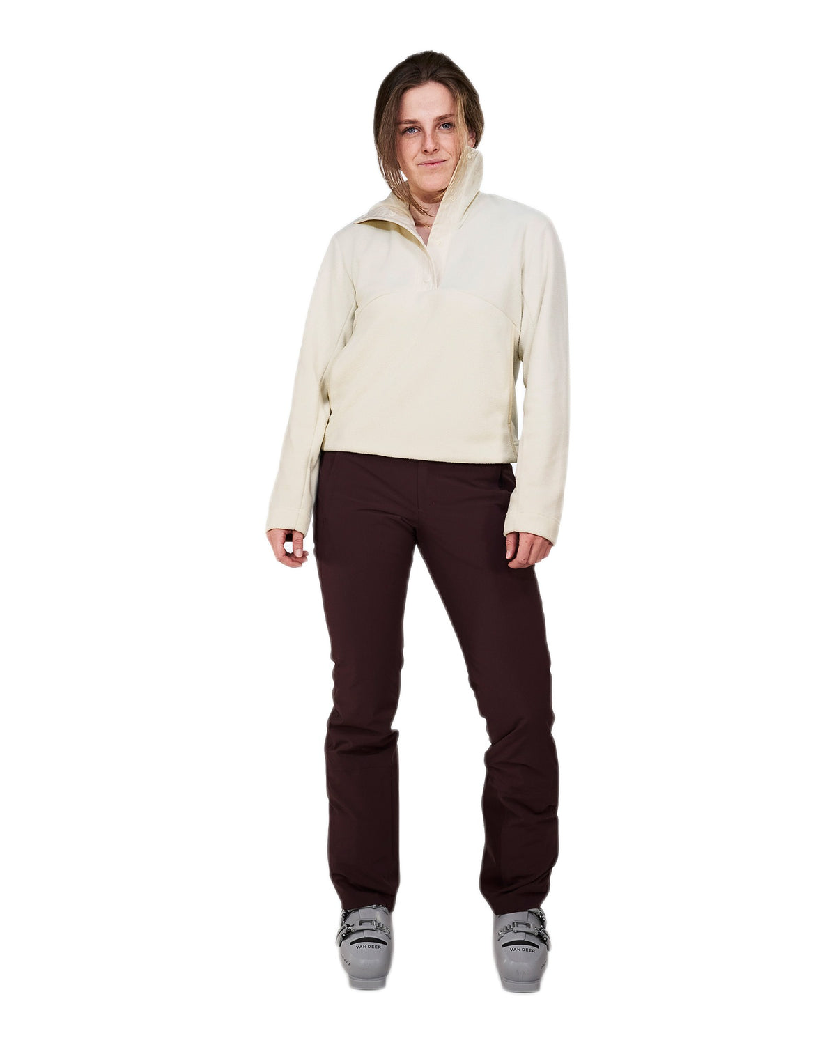 The Mountain Studio M-1 W Damen-Fleecepullover – Strawberry Moon - THE MOUNTAIN STUDIO - MEINFREUDENHAUS