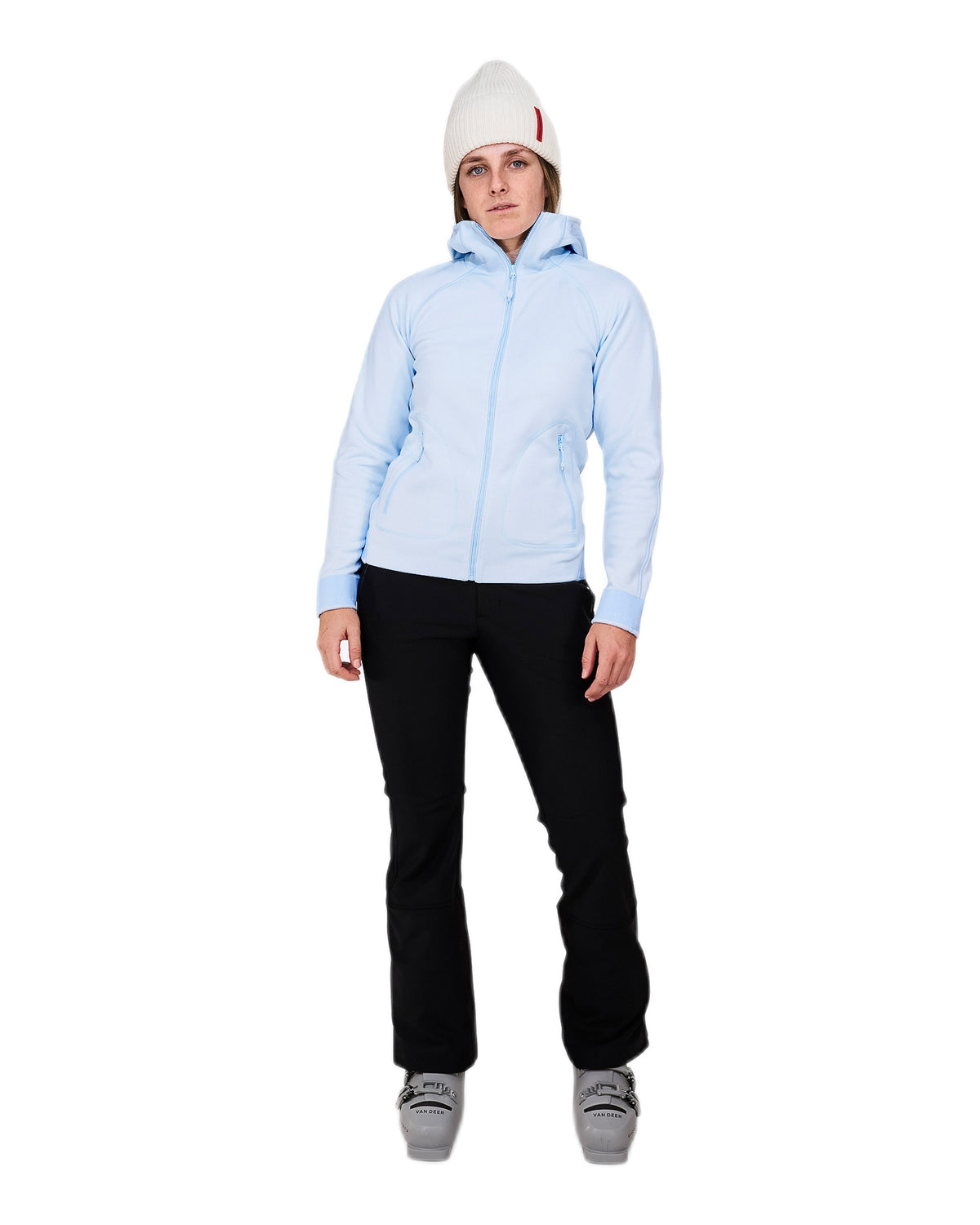 The Mountain Studio M-2 W Damen-Fleecejacke – Ice Water - THE MOUNTAIN STUDIO - MEINFREUDENHAUS