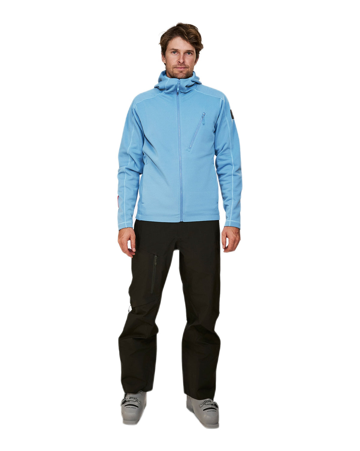 The Mountain Studio M-7 Herren-Fleecejacke – Black Onyx schwarz Bild 8
