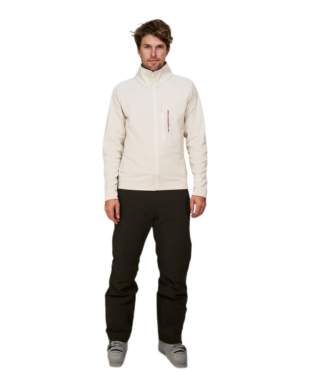 The Mountain Studio M-8 Herren-Fleecepullover schwarz Bild 4