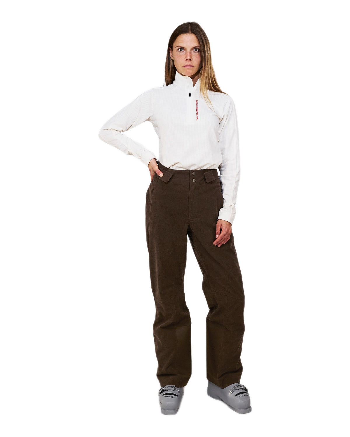 The Mountain Studio P-11 WC Damen-Skihose – Delicioso Brown - THE MOUNTAIN STUDIO - MEINFREUDENHAUS