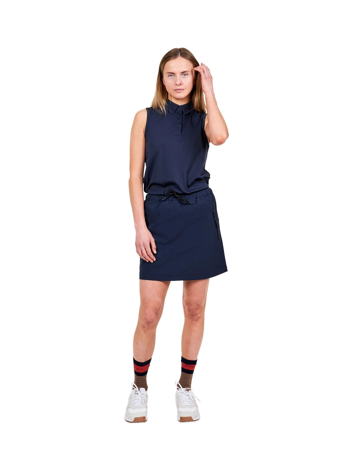 The Mountain Studio Q-12 W Poloshirt Damen weiss weiss Bild 4
