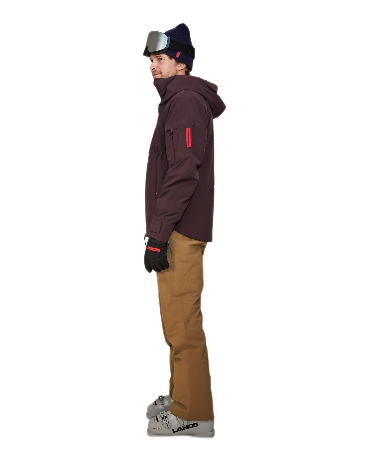 The Mountain Studio S-8 Herren-Skijacke – Castle Wall beige Bild 12