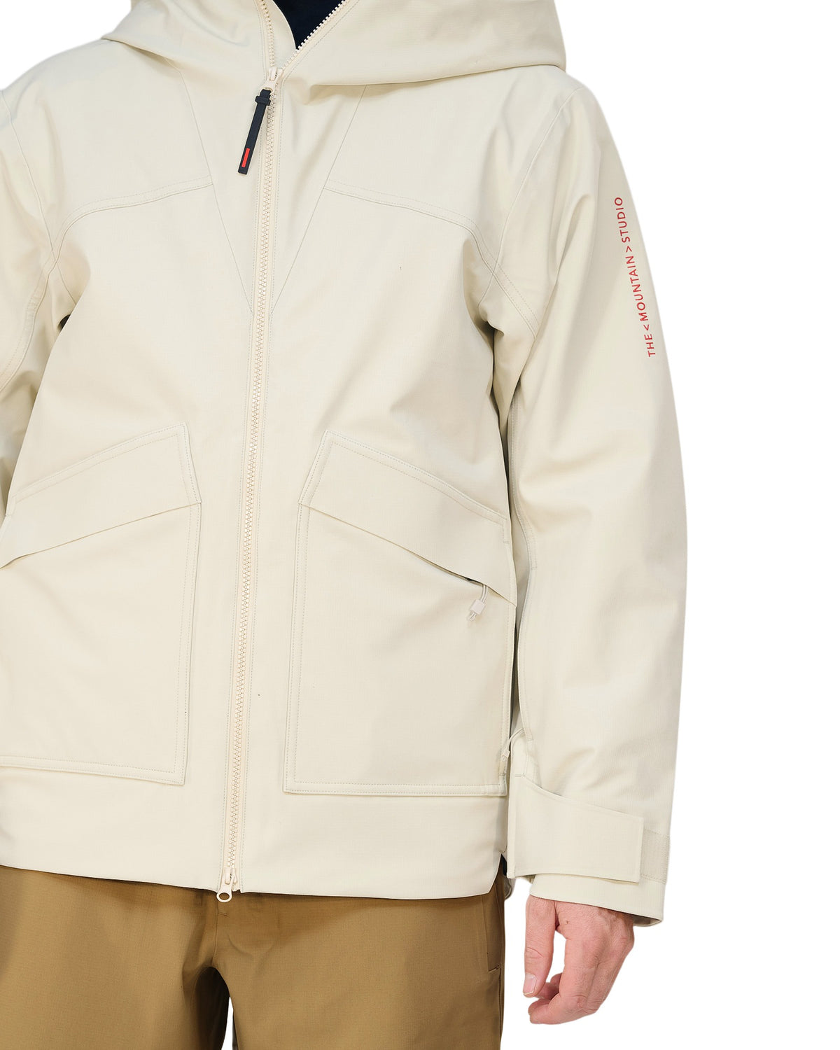 The Mountain Studio S-9 Herren-Skijacke – Castle Wall beige Bild 5