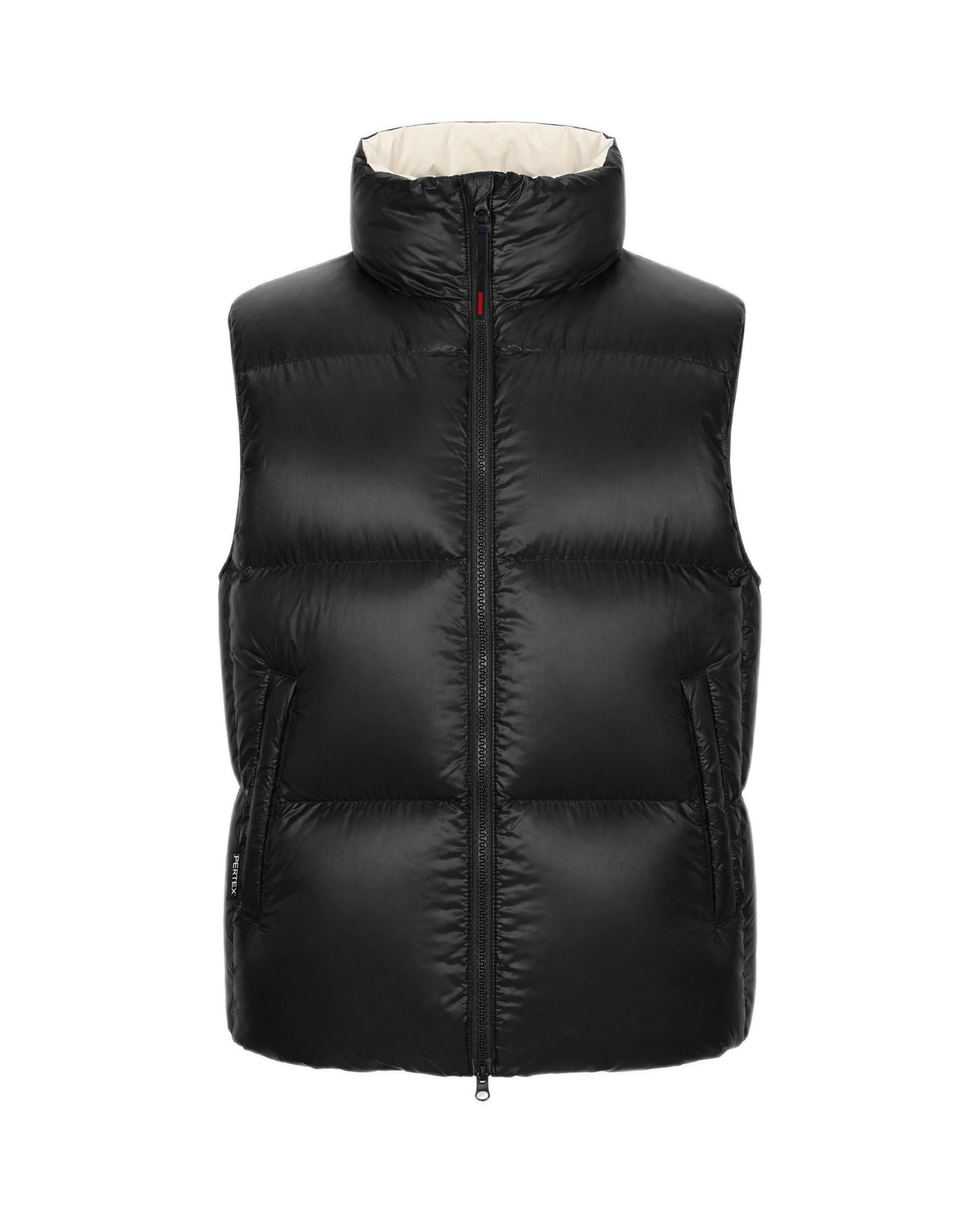 The Mountain Studio V-15 WR Damen-Daunenweste – Black Onyx, Castle Wall - THE MOUNTAIN STUDIO - MEINFREUDENHAUS