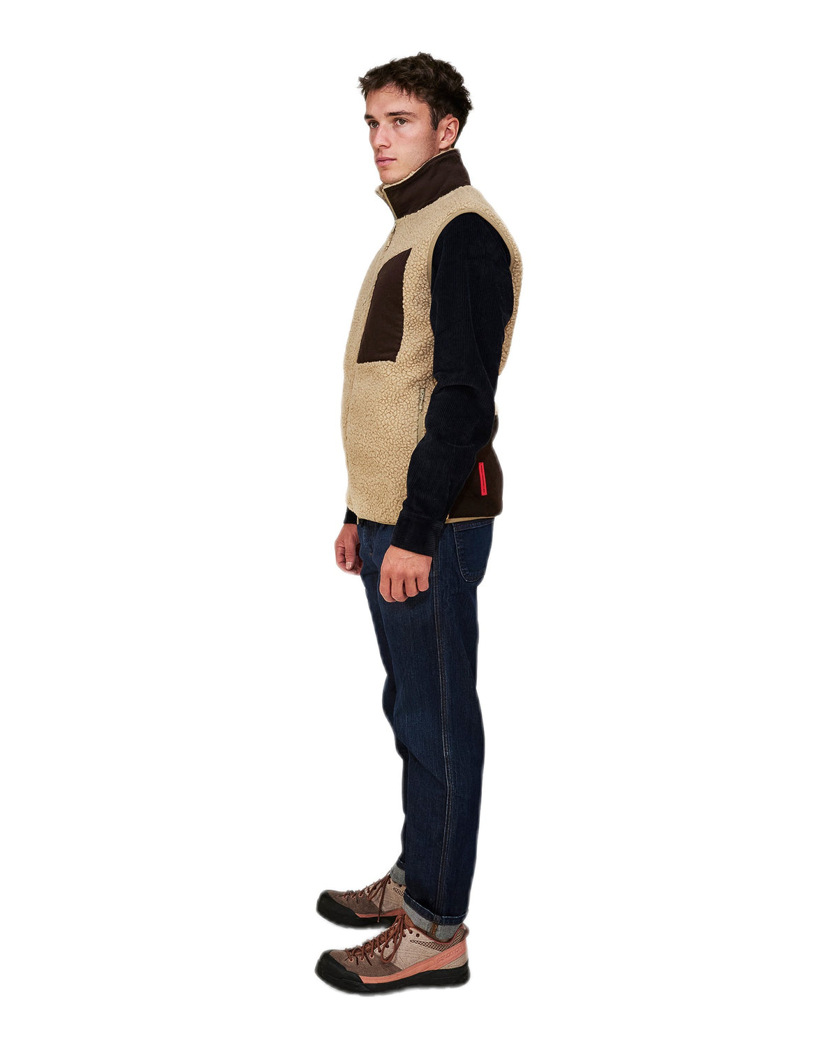The Mountain Studio V-5 C Herren-Fleeceweste – Kelp - THE MOUNTAIN STUDIO - MEINFREUDENHAUS