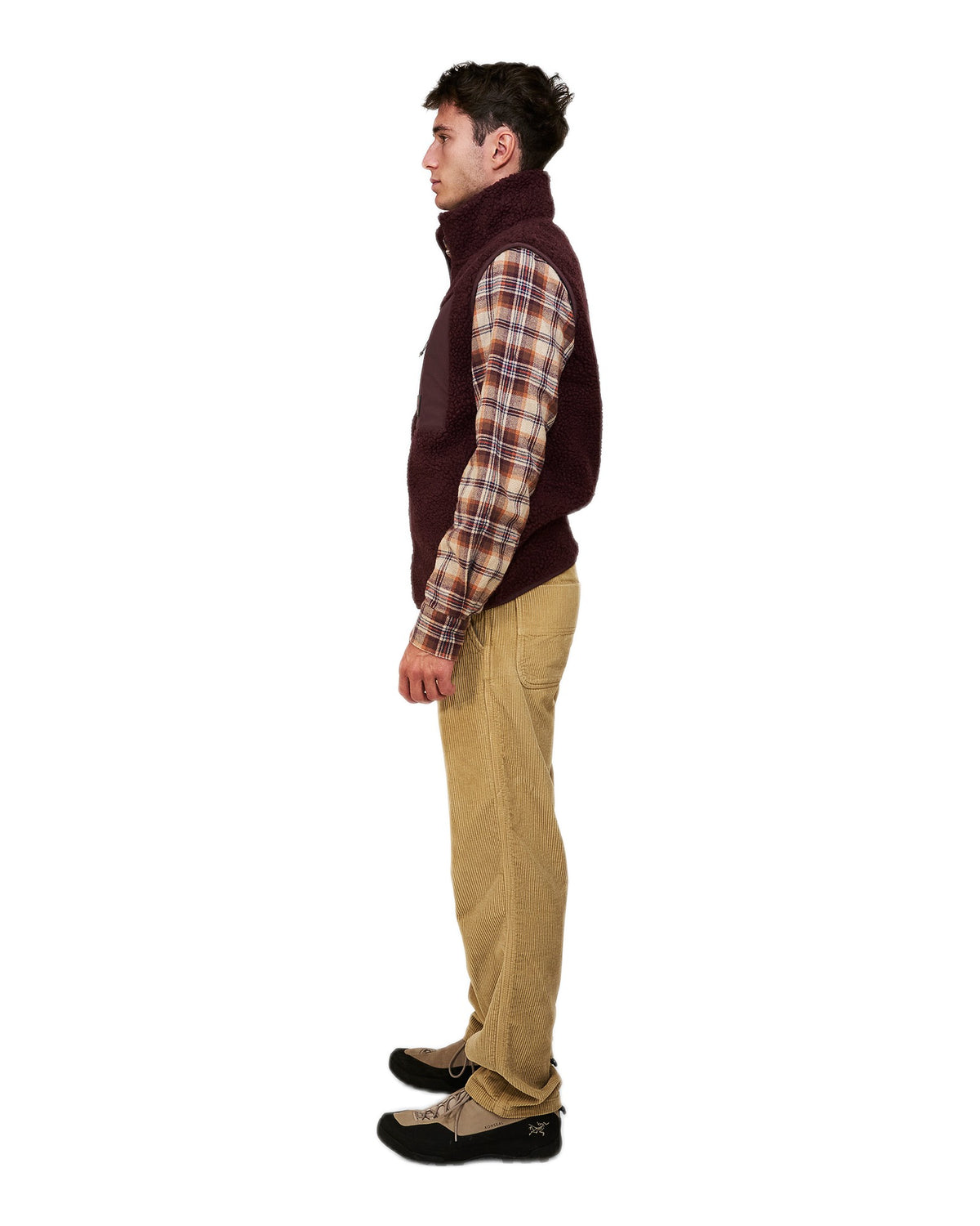V-5 Soft Wool Pile Vest beige Bild 8