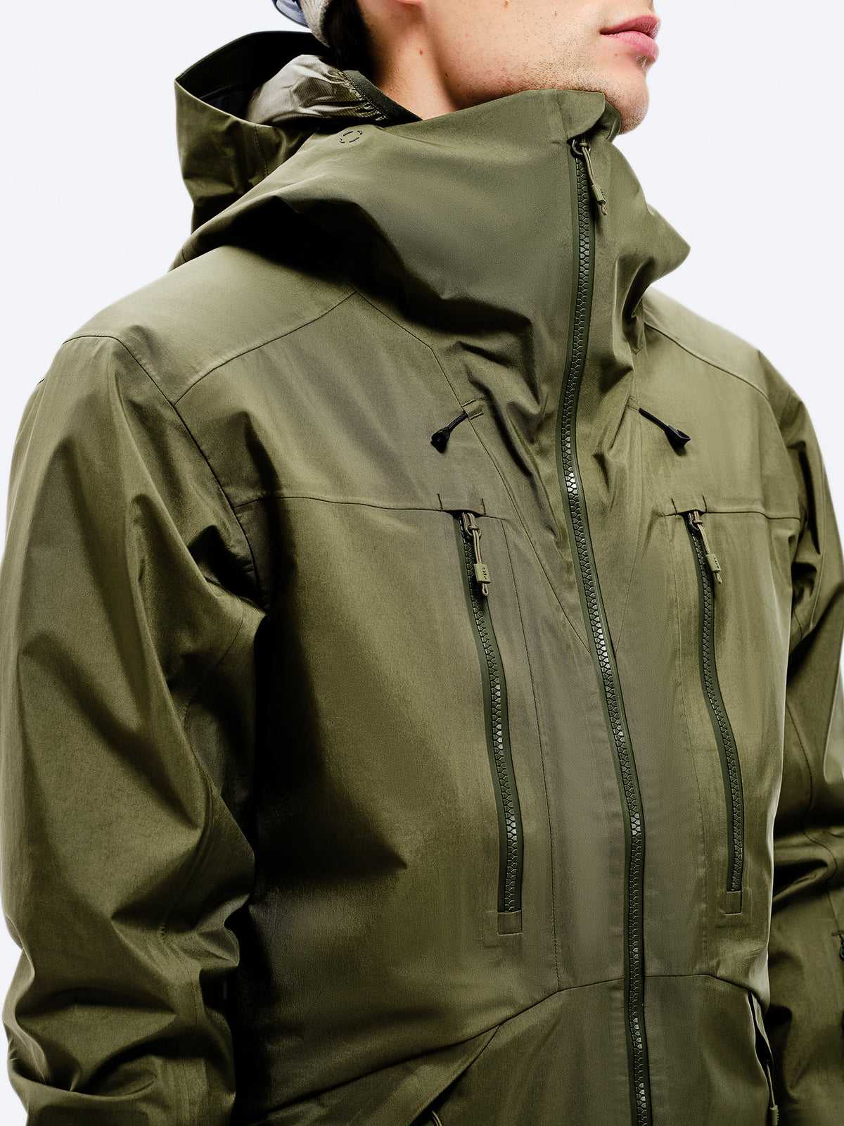 The Mountain Studio Z-2 HD Hard-Shelljacke Herren grün dunkelgrün Bild 5
