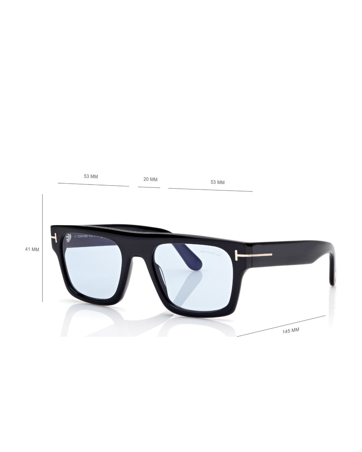 Tom Ford Cyrus-02 Herren-Sonnenbrille schwarz Bild 4