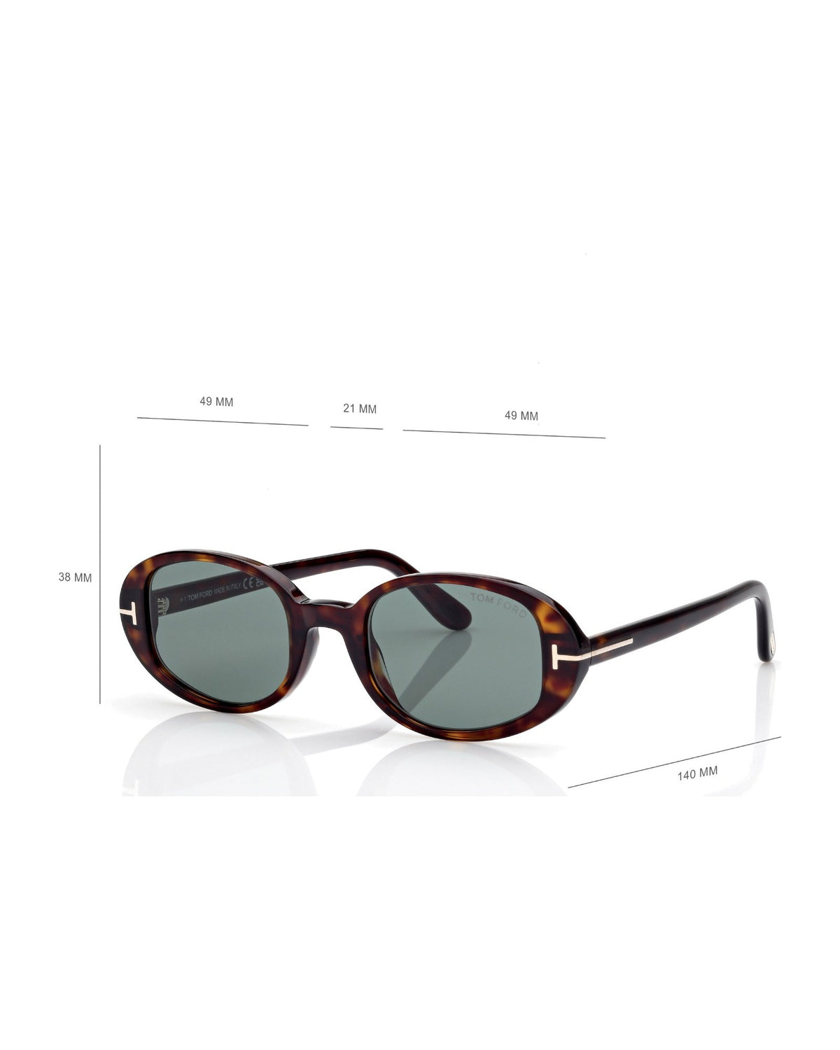 Tom Ford Iggy Damen-Sonnenbrille braun Bild 4