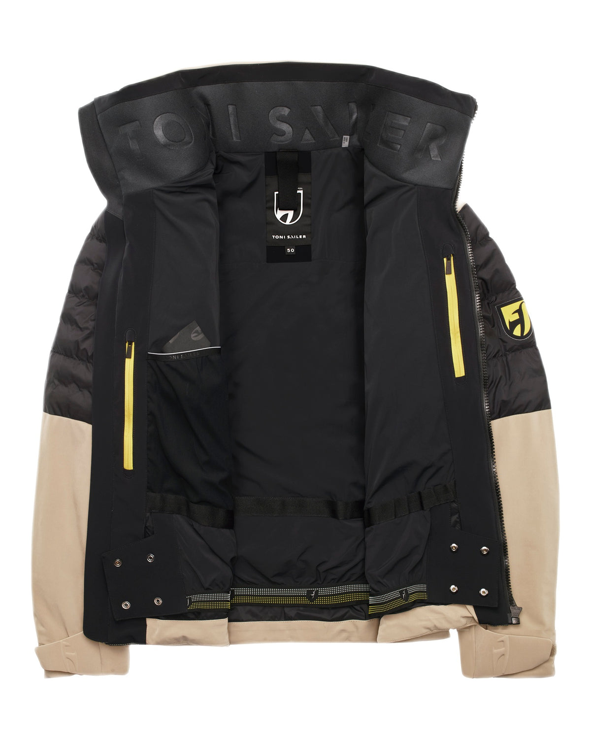Toni Sailer OWEN Men's Ski Jacket light grey Image 11