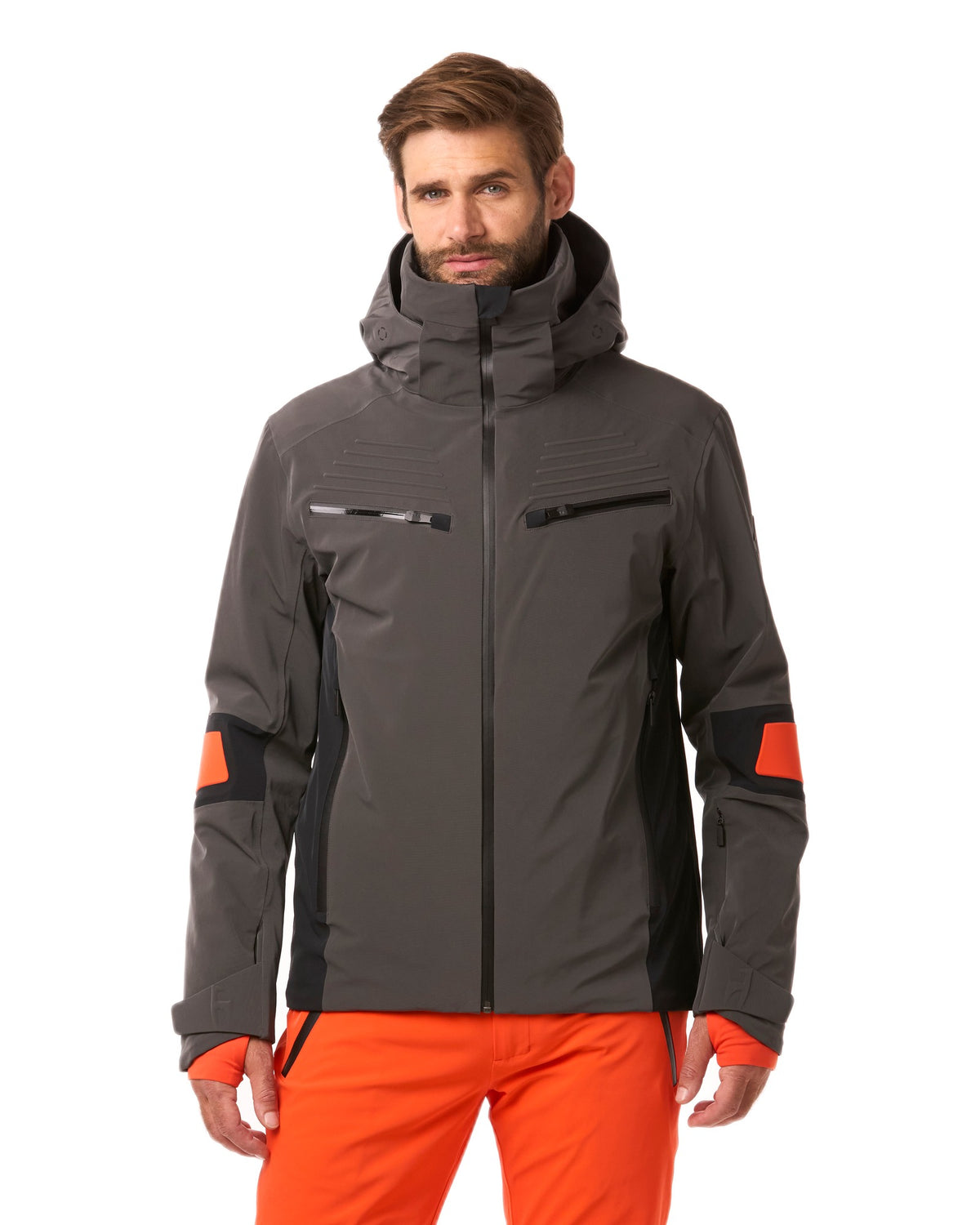 Toni Sailer THEO Herren-Skijacke hellgrau Bild 5