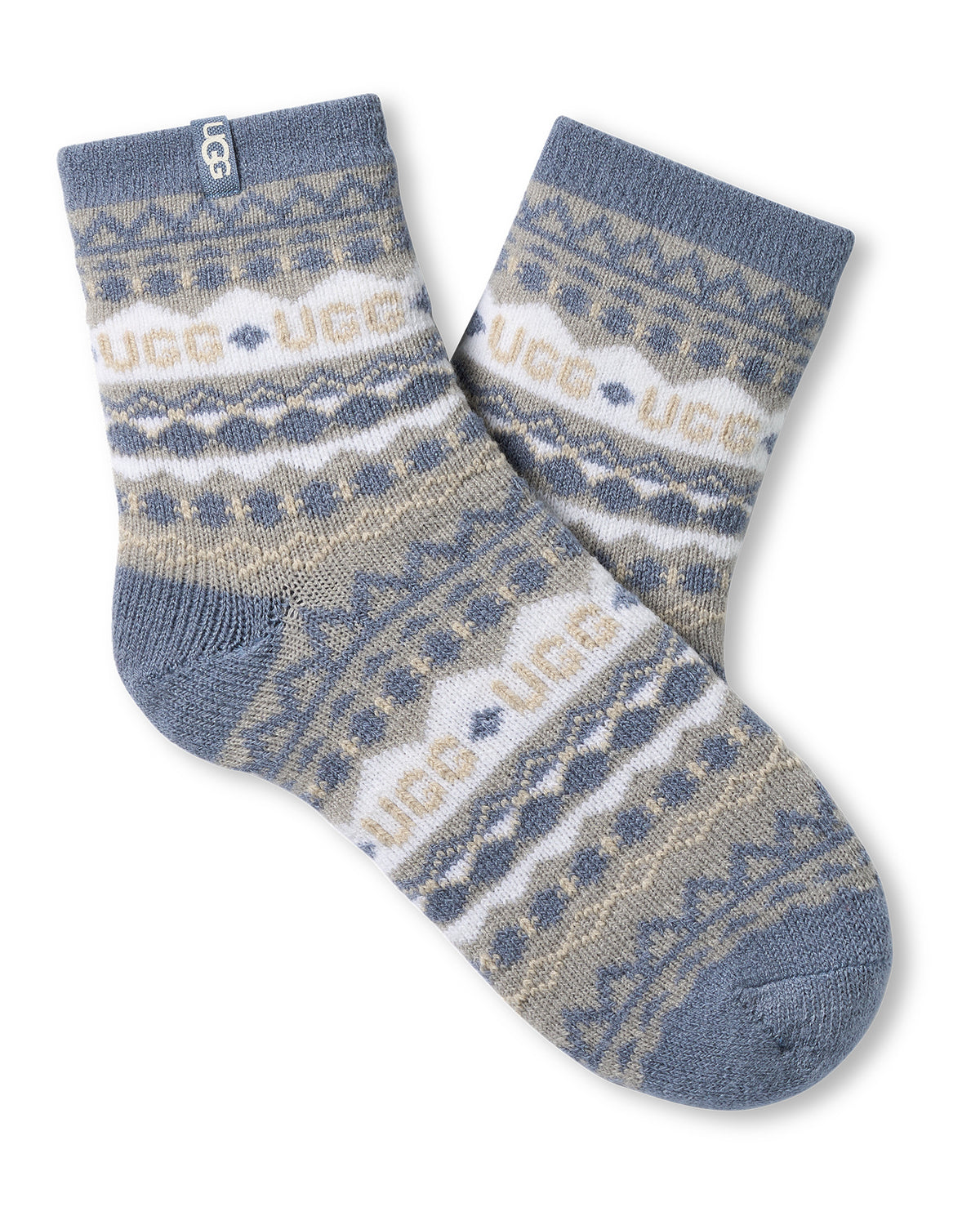 UGG Cressida Cozy Quarter Women's Socks brown Image 3