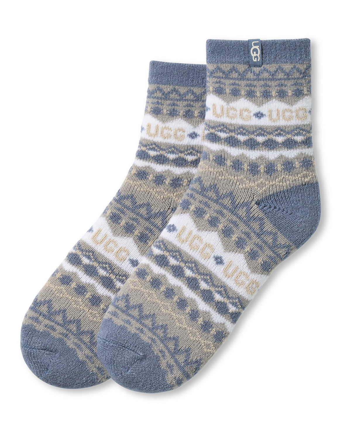 UGG Cressida Cozy Quarter Women's Socks brown Image 4