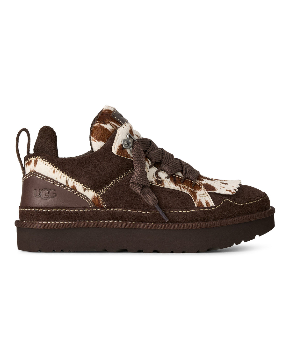 UGG Lowmel Western Sneaker Damen dunkelbraun Bild 1