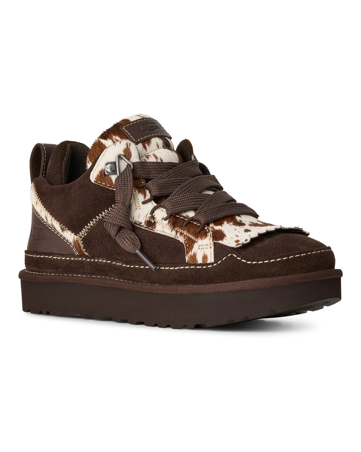 UGG Lowmel Western Sneaker Damen dunkelbraun Bild 2