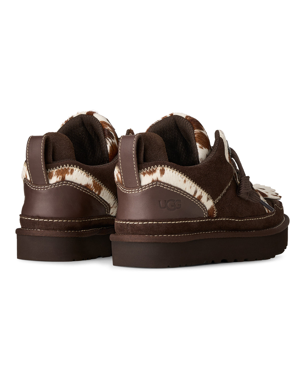 UGG Lowmel Western Sneaker Damen dunkelbraun Bild 4