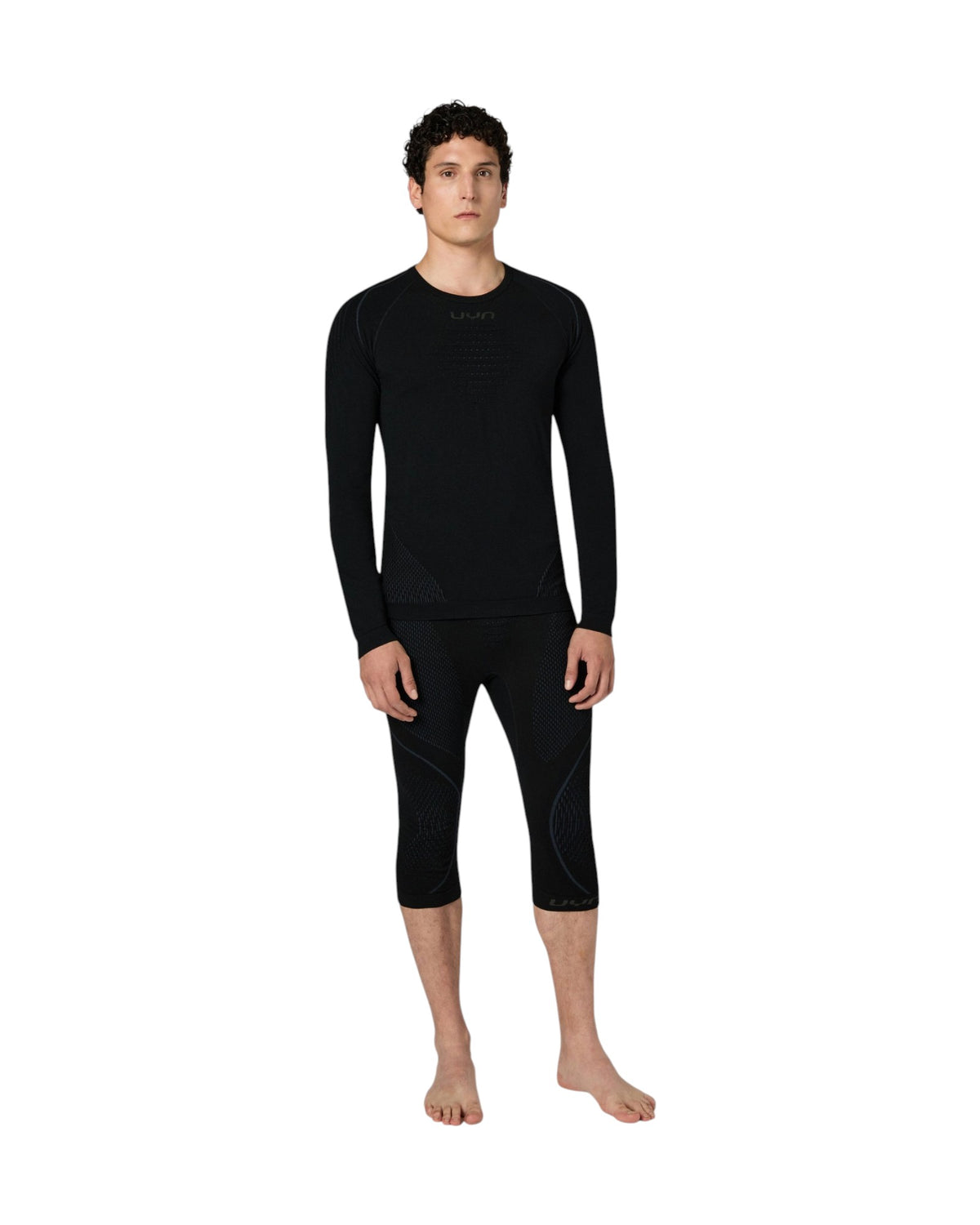 UYN Evolutyon Biotech Herren-Thermoshirt schwarz Bild 2