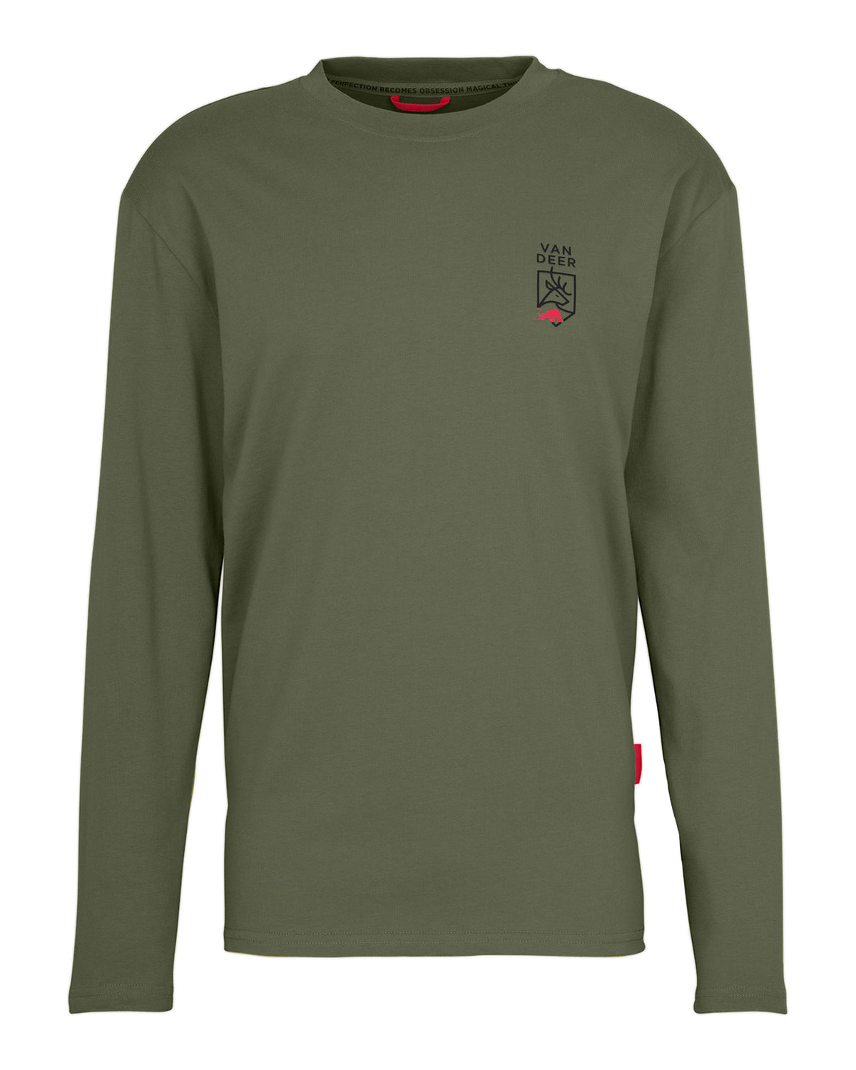 VAN DEER - Red Bull Sports ESSENTIAL LONGSLEEVE Men's Long-Sleeve Shirt - VAN DEER - Red Bull Sports - MEINFREUDENHAUS