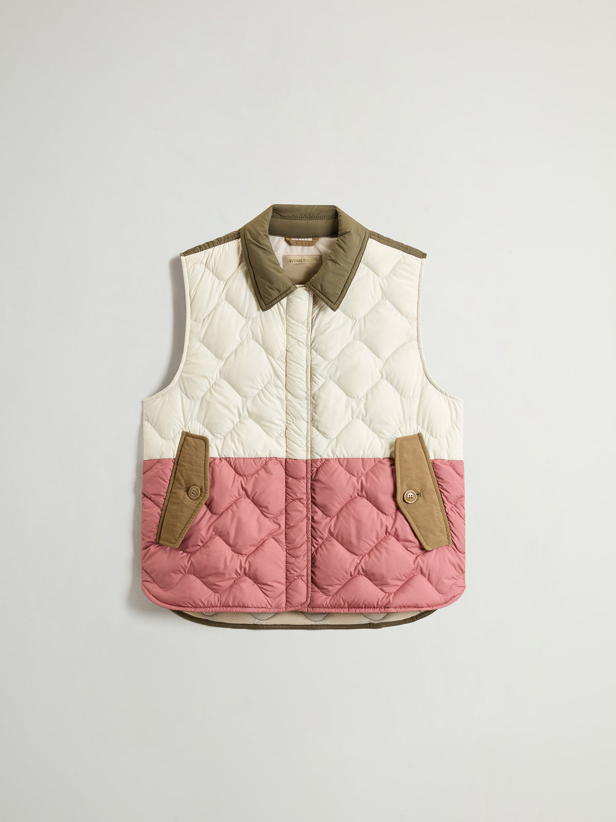 Woolrich Heritage Weste Damen rosa rosa Bild 1