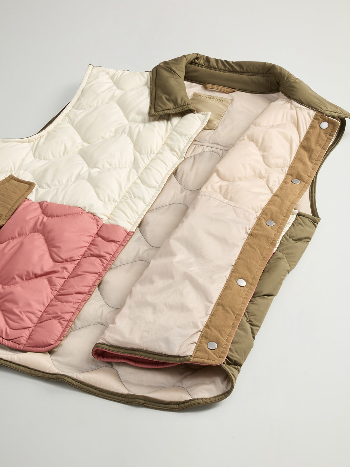 Woolrich Heritage Weste Damen rosa rosa Bild 7