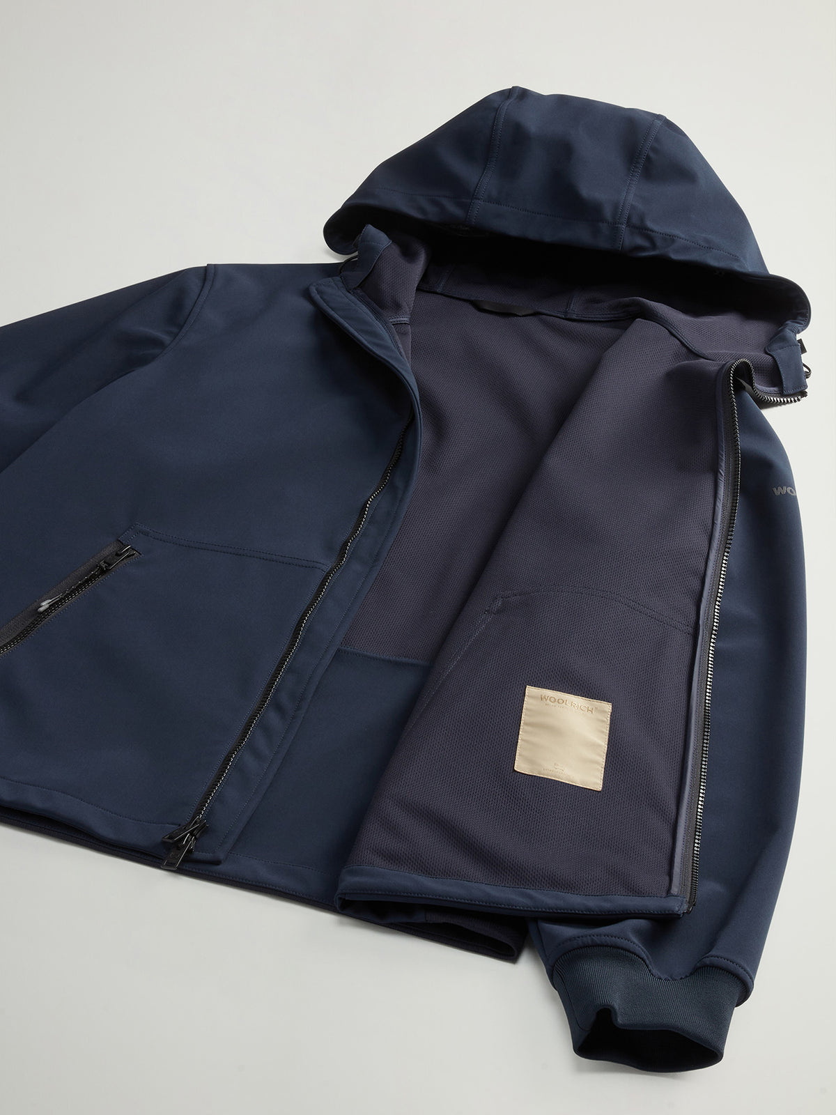 Soft Shell Full-Zip Hoodie 8887 Jet Stream Bild 2